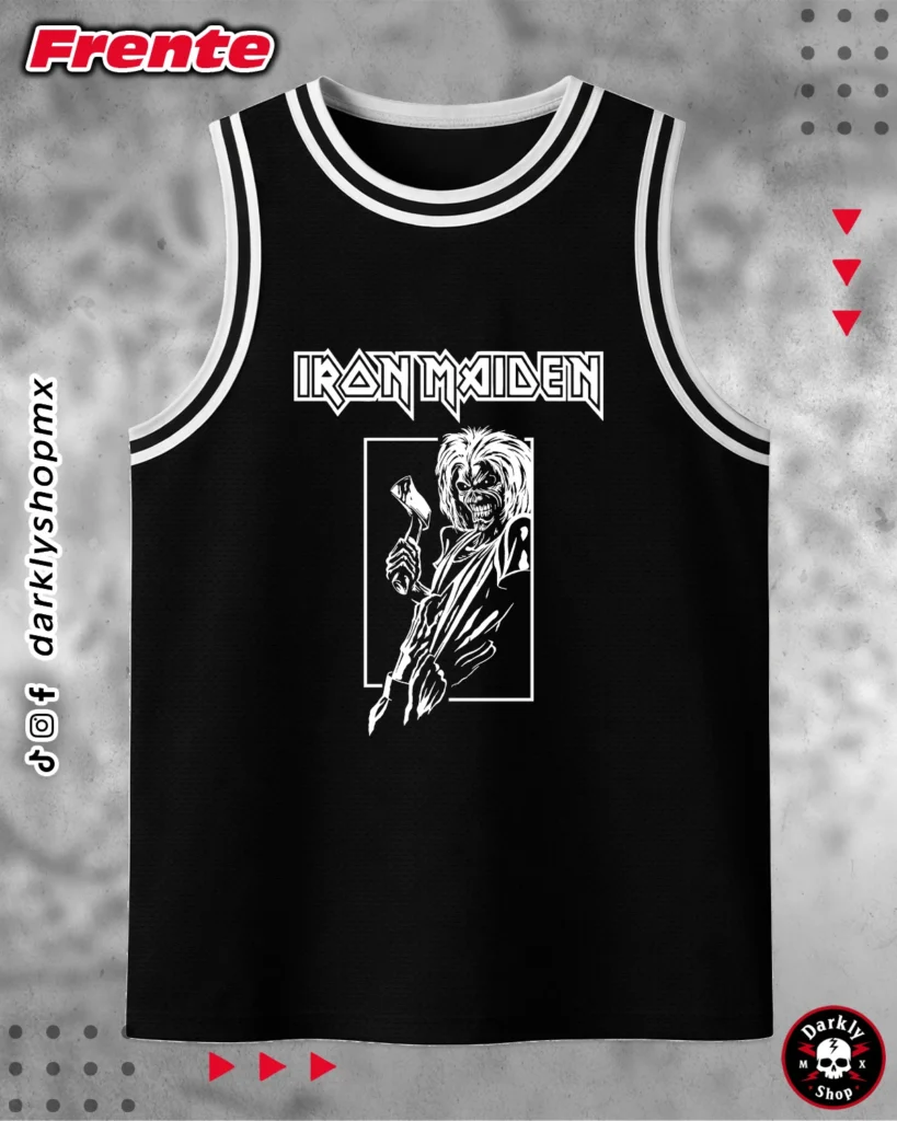 Jersey Basketball Iron Maiden