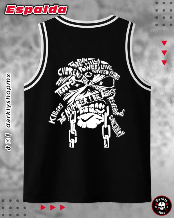 Jersey Basseball Iron Maiden