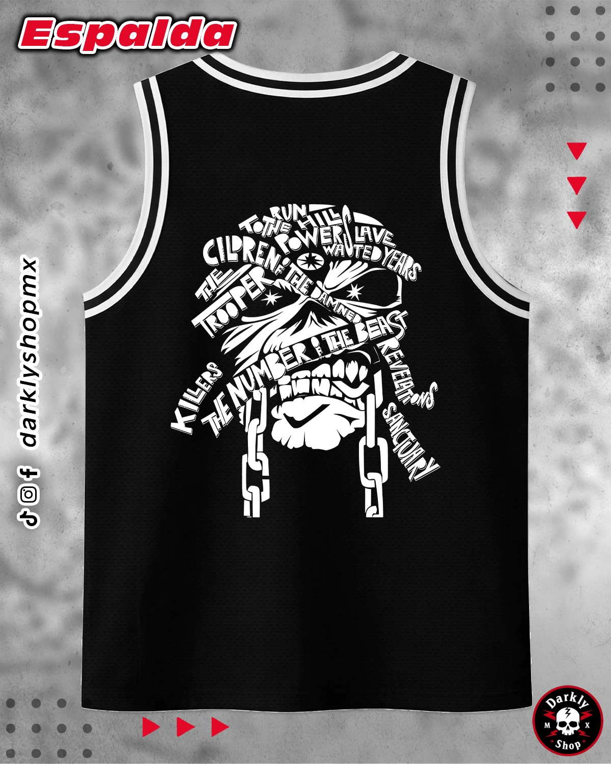 Jersey Basseball Iron Maiden - Image 2