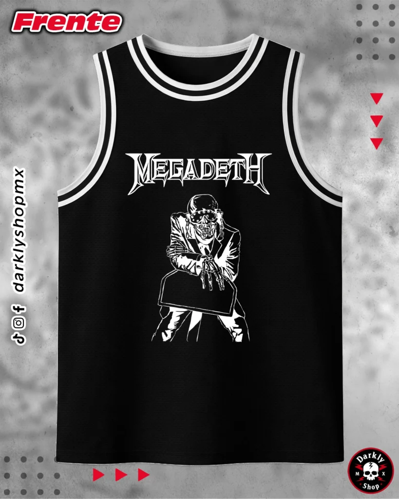 Jersey Basketball Megadeth
