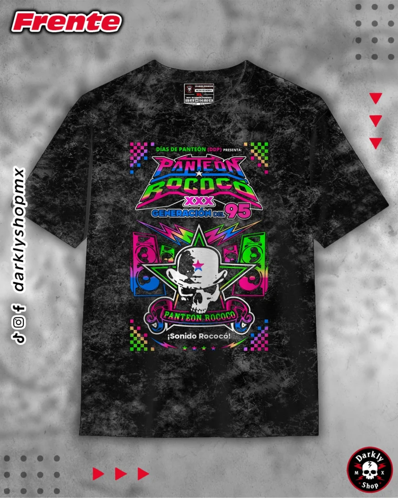 Playera Panteón Rococo Generación 86