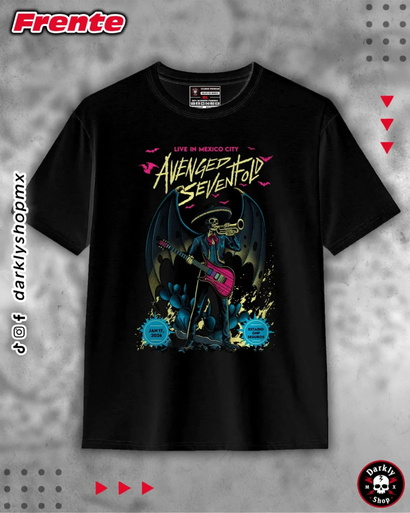Playera Avenged AX7 Poster