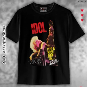 Playera Billy Idol