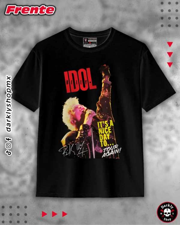 Playera Billy Idol