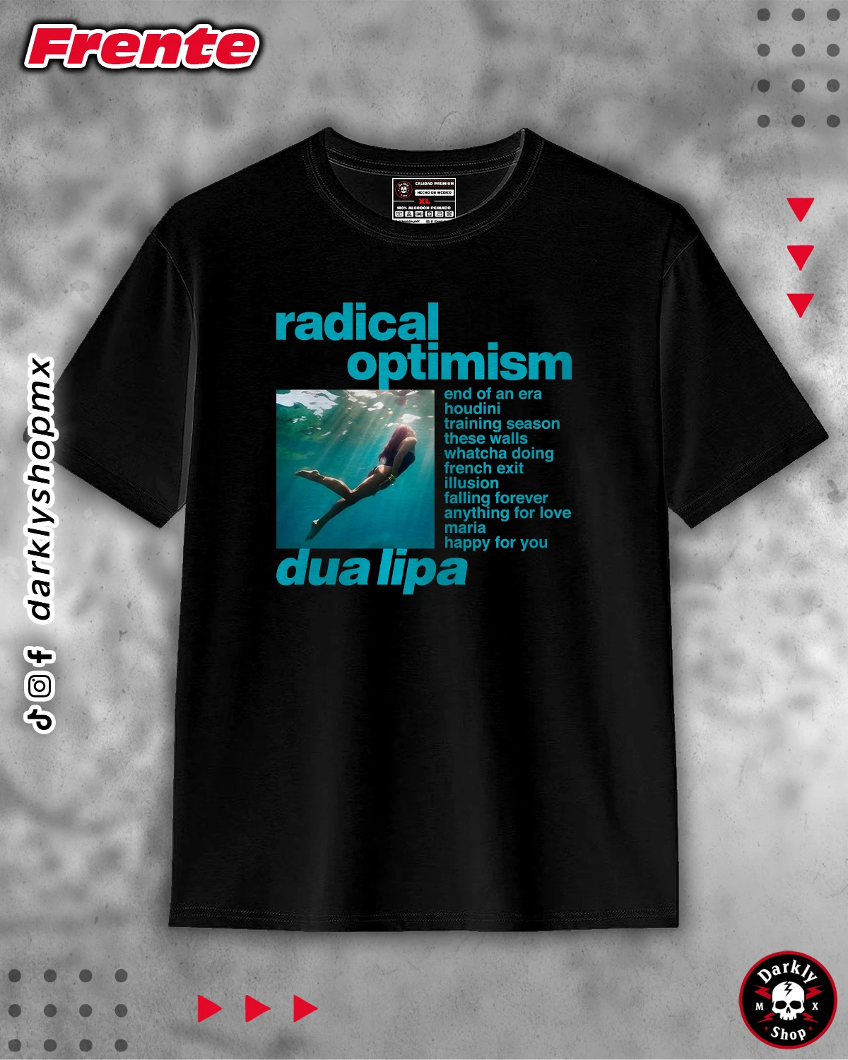 Playera Dua Lipa Radical Optimist - Image 1