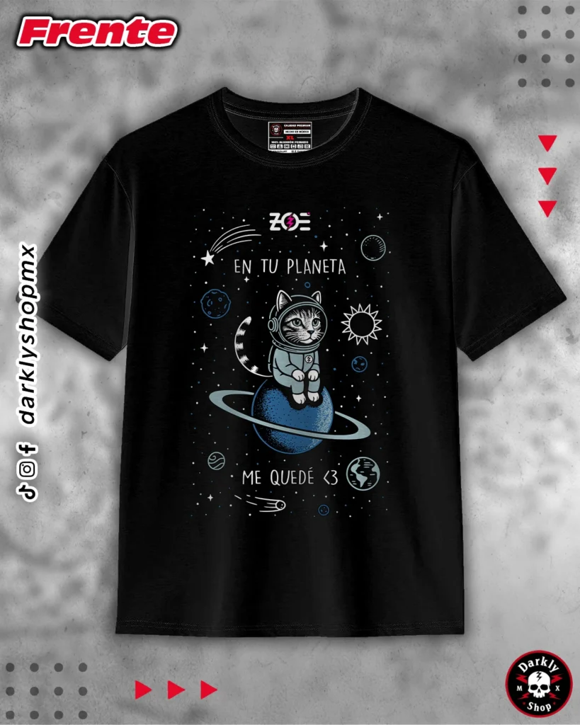 Playera gato ZOE México
