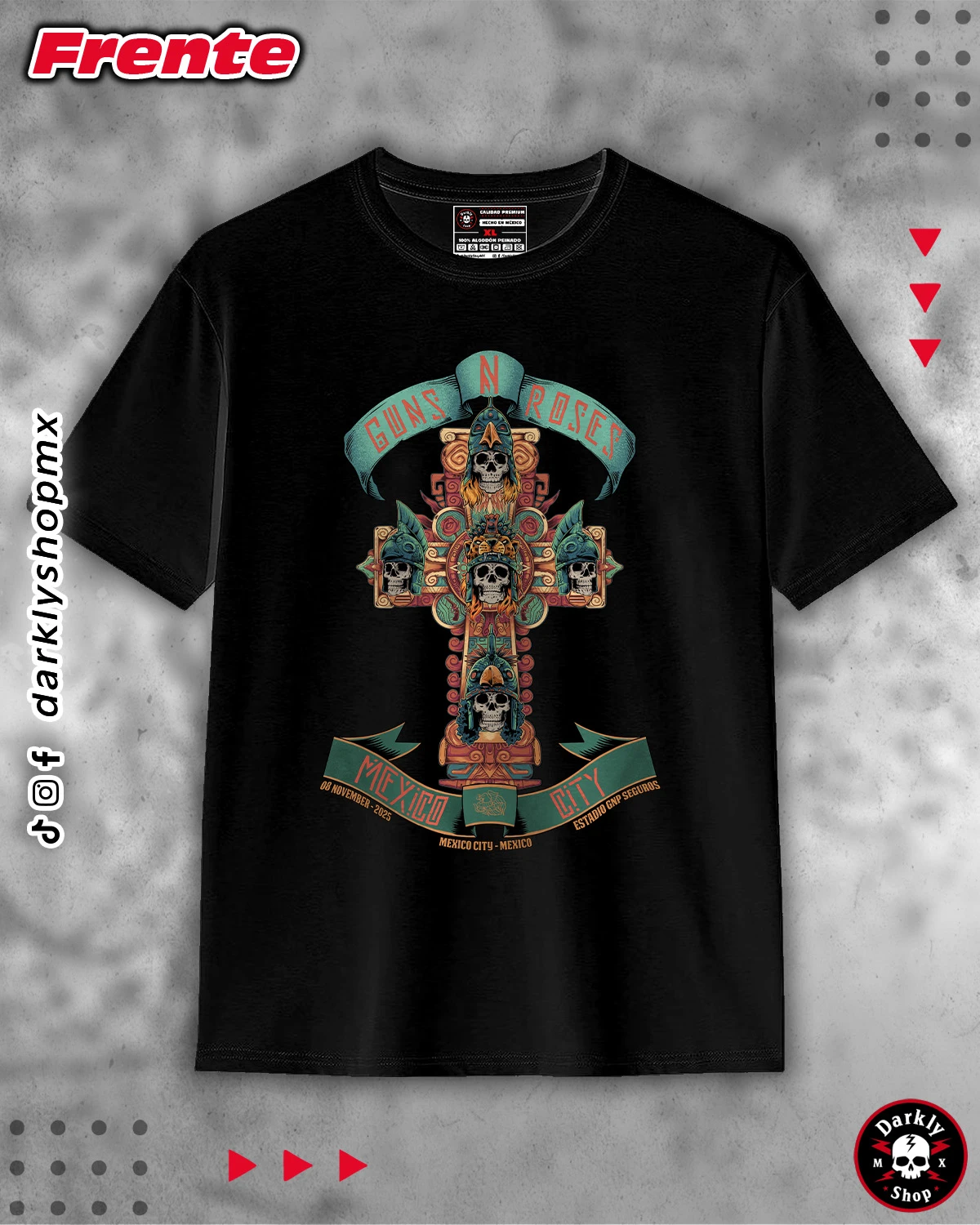Playera Guns N
