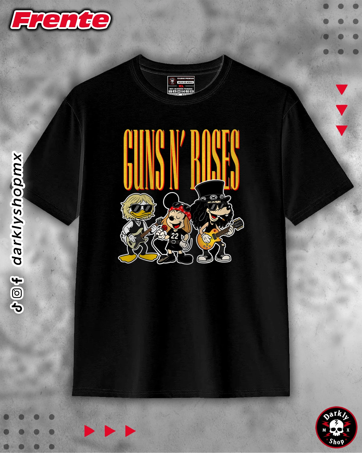 Playera Guns N