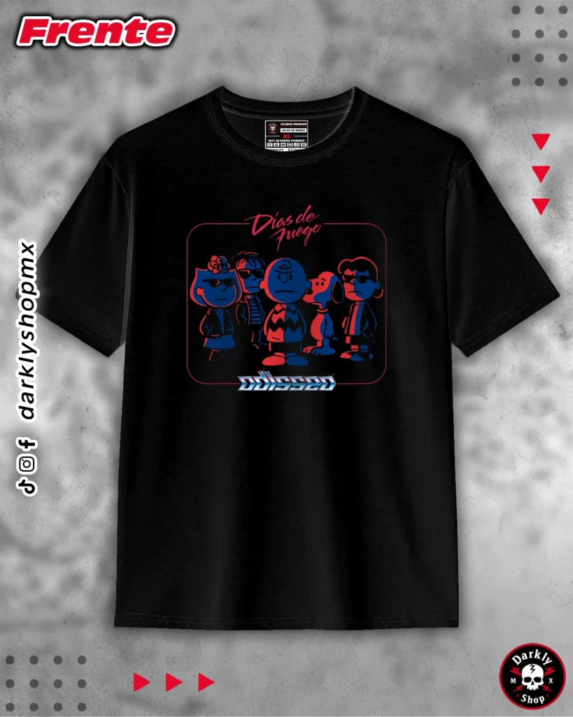Playera Odisseo X Snoopy