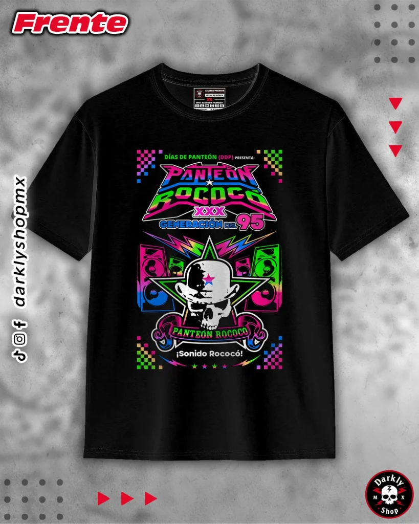 Playera Panteón Rococo Generación 86