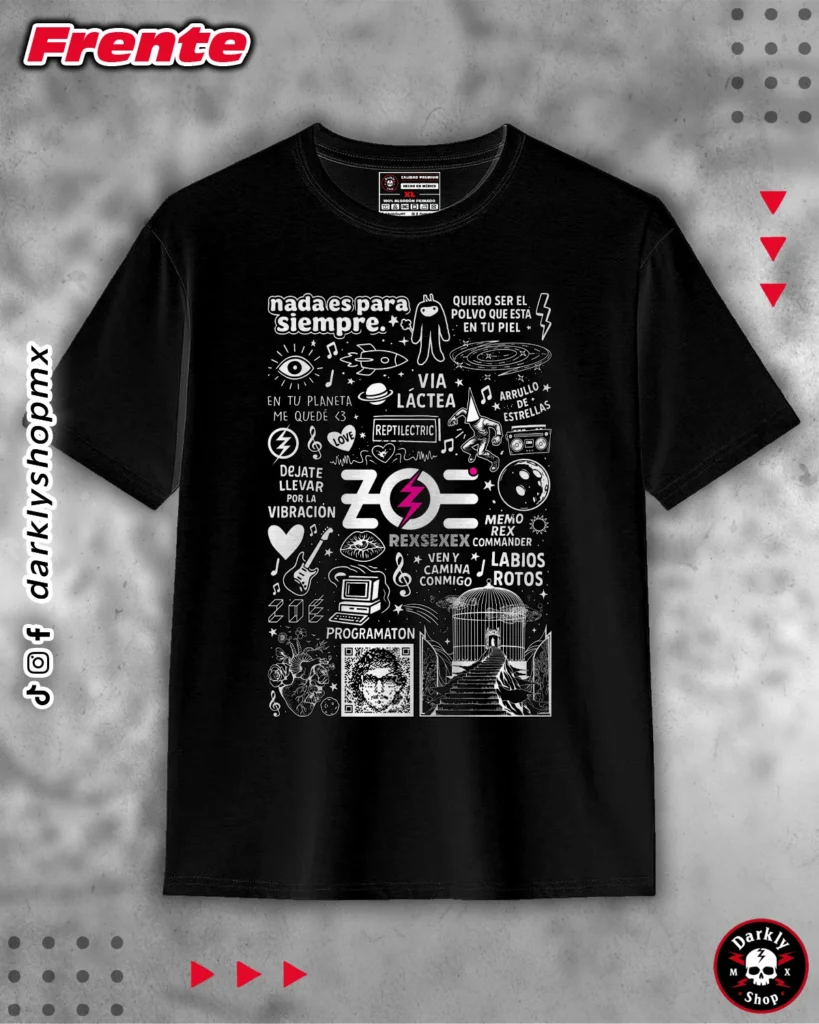 Playera ZOE Collage