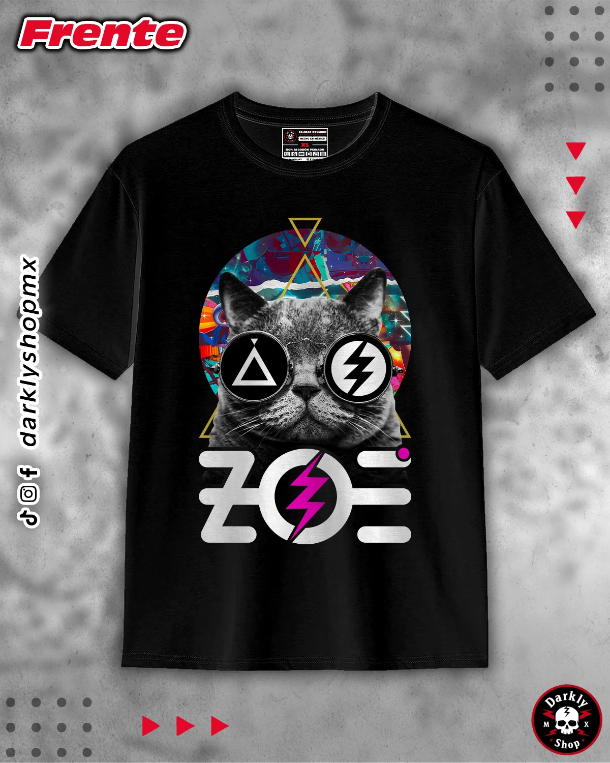 Playera Zoé Gato Galáctico - Image 1