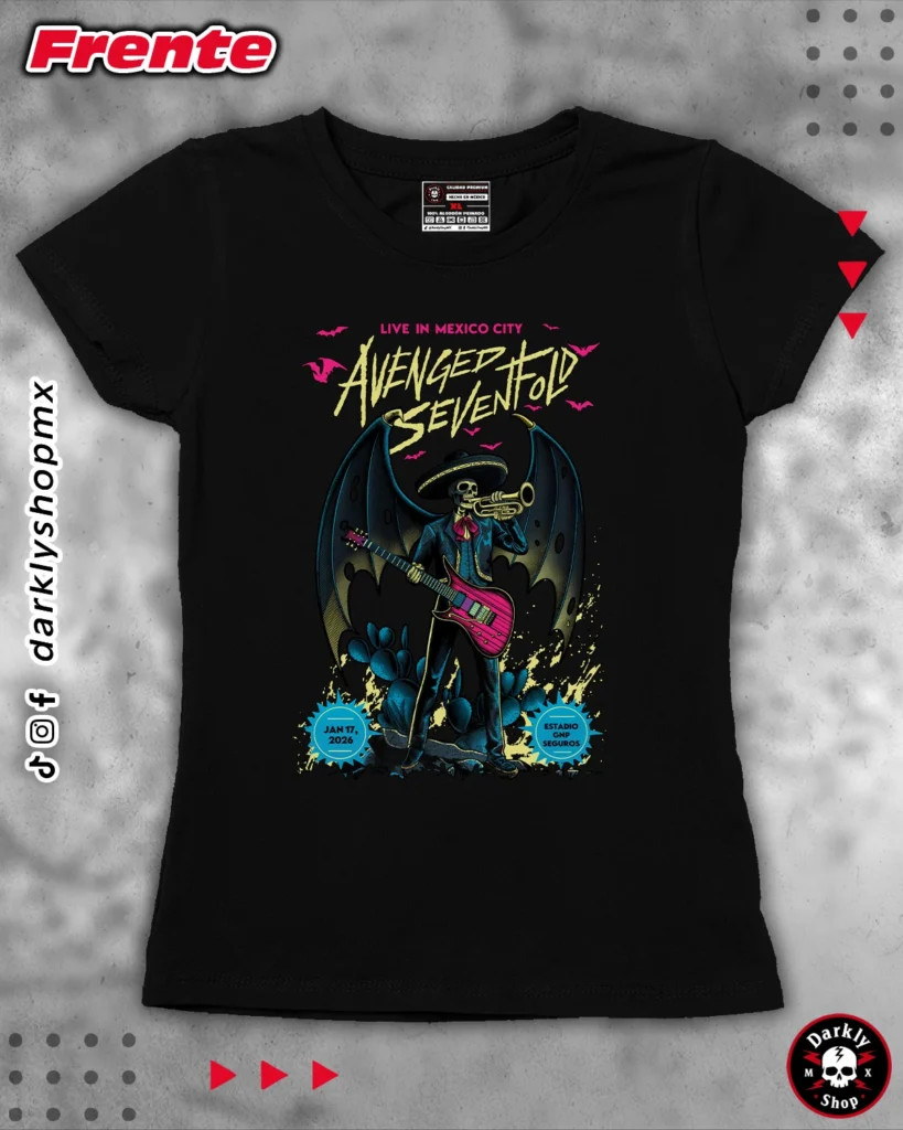 Playera Avenged AX7 Poster