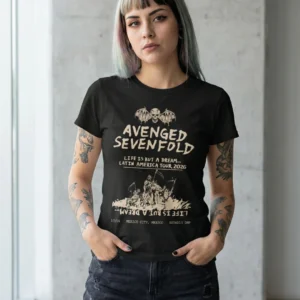 Playera Avenged A7X Tour México - Image 2