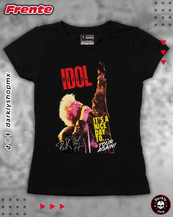 Playera Billy Idol