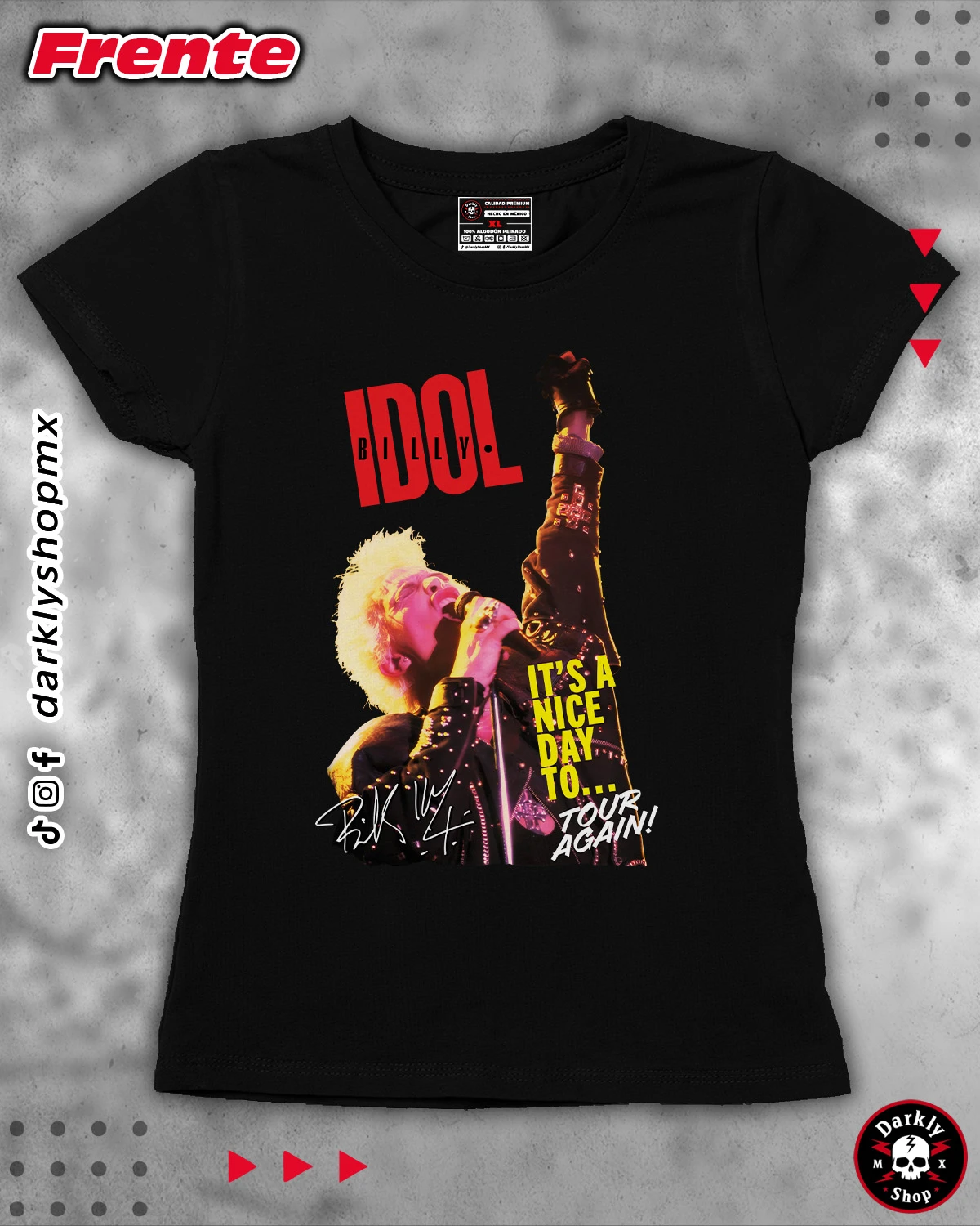Playera Billy Idol - Image 3