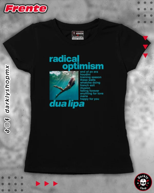Playera Dua Lipa Radical Optimist