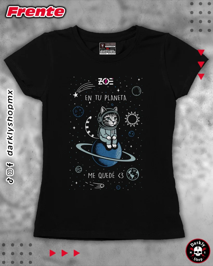 Playera gato ZOE México