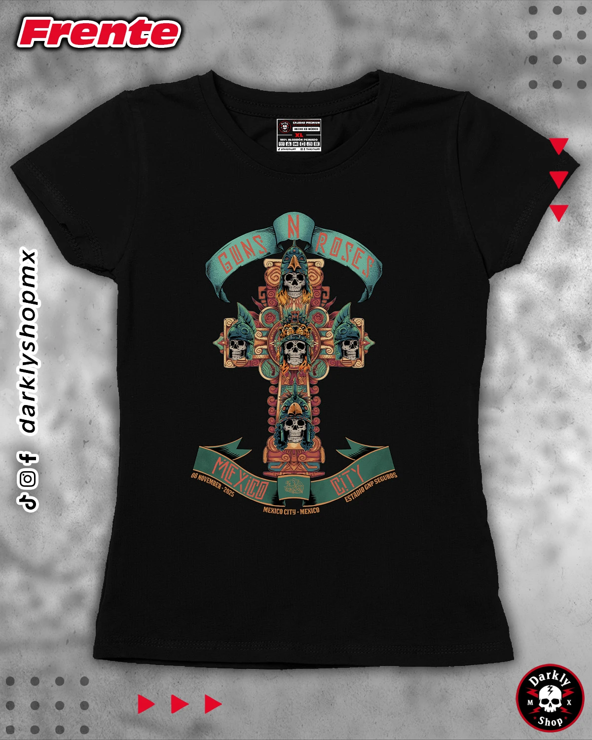 Playera Guns N