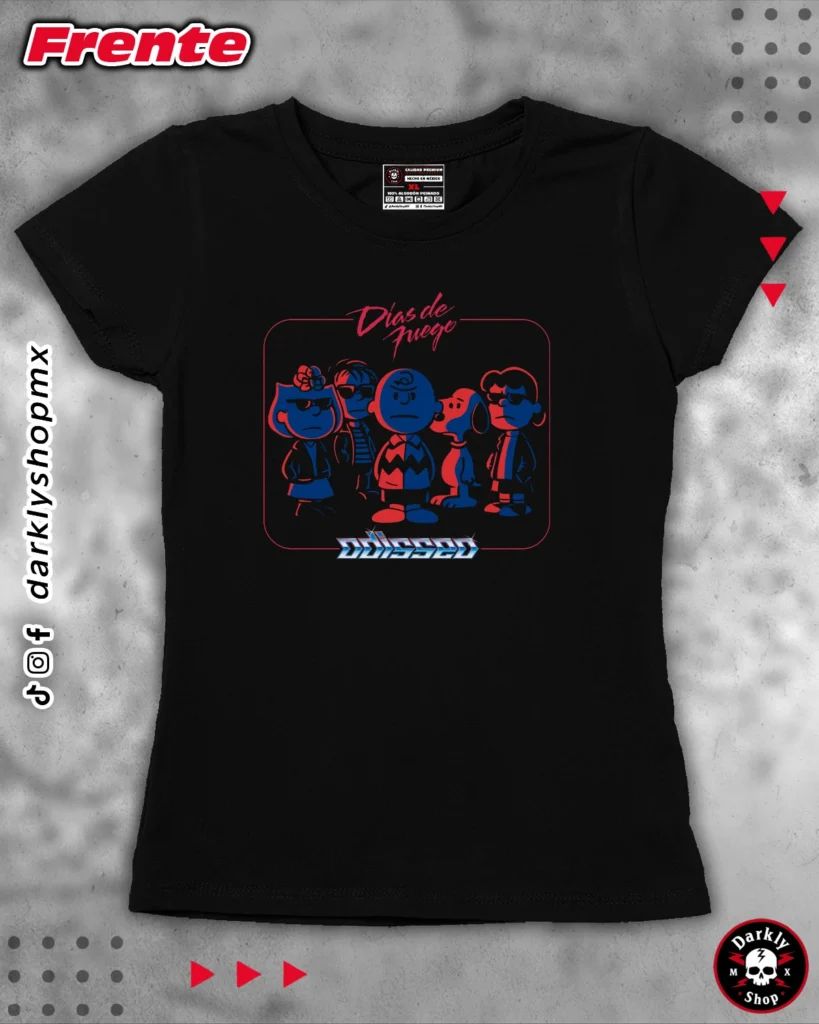 Playera Odisseo X Snoopy