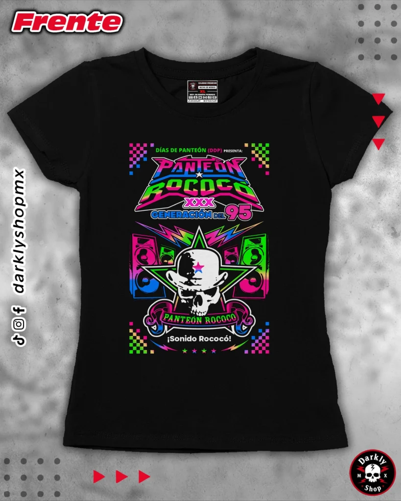 Playera Panteón Rococo Generación 86