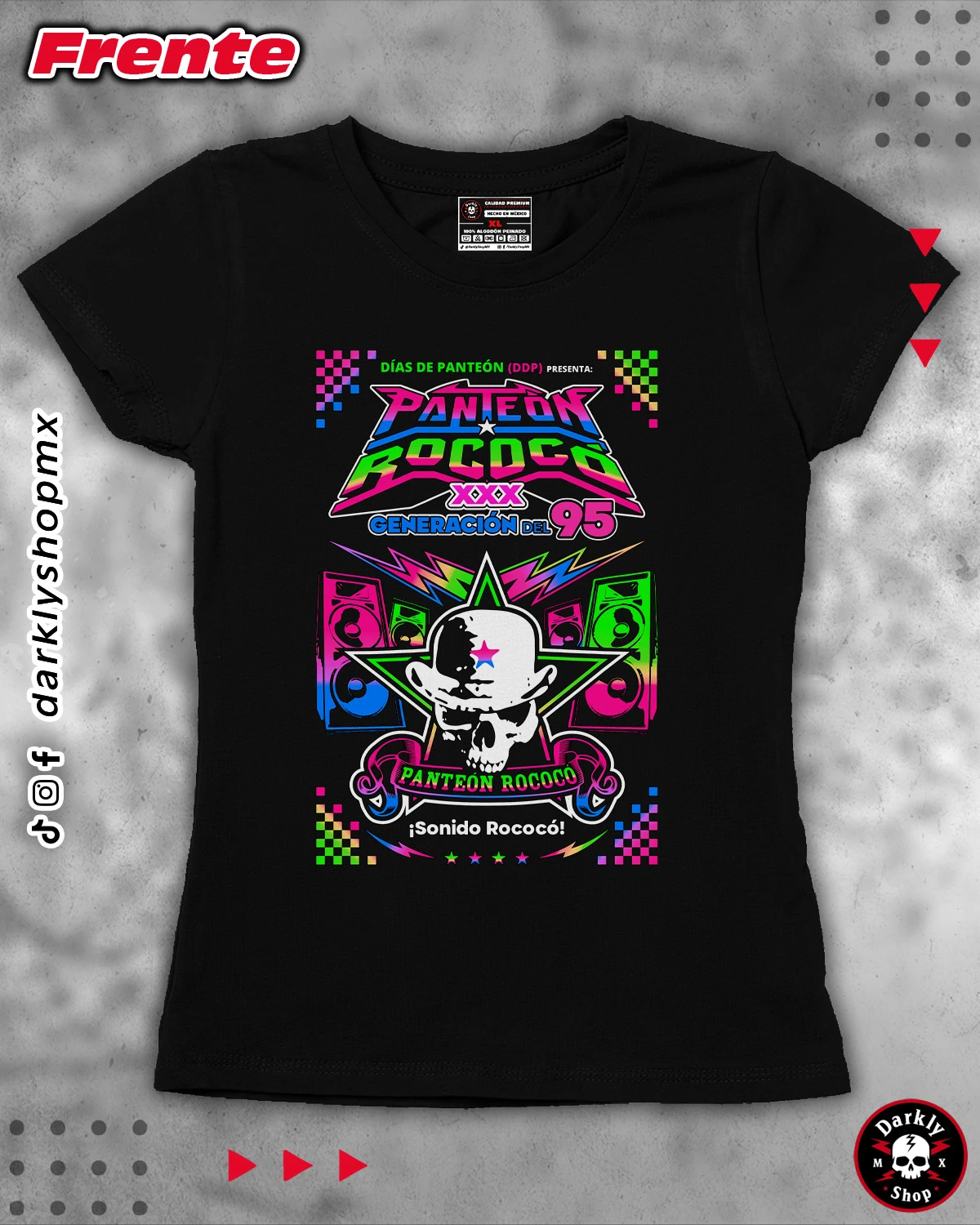 Playera Panteón Rococo Generación 86 - Image 3