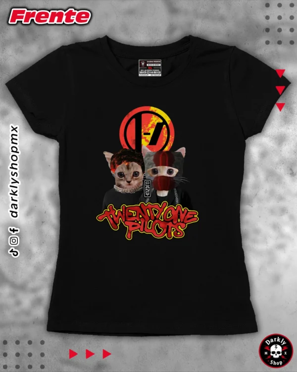 Playera Twenty One Pilots Cats