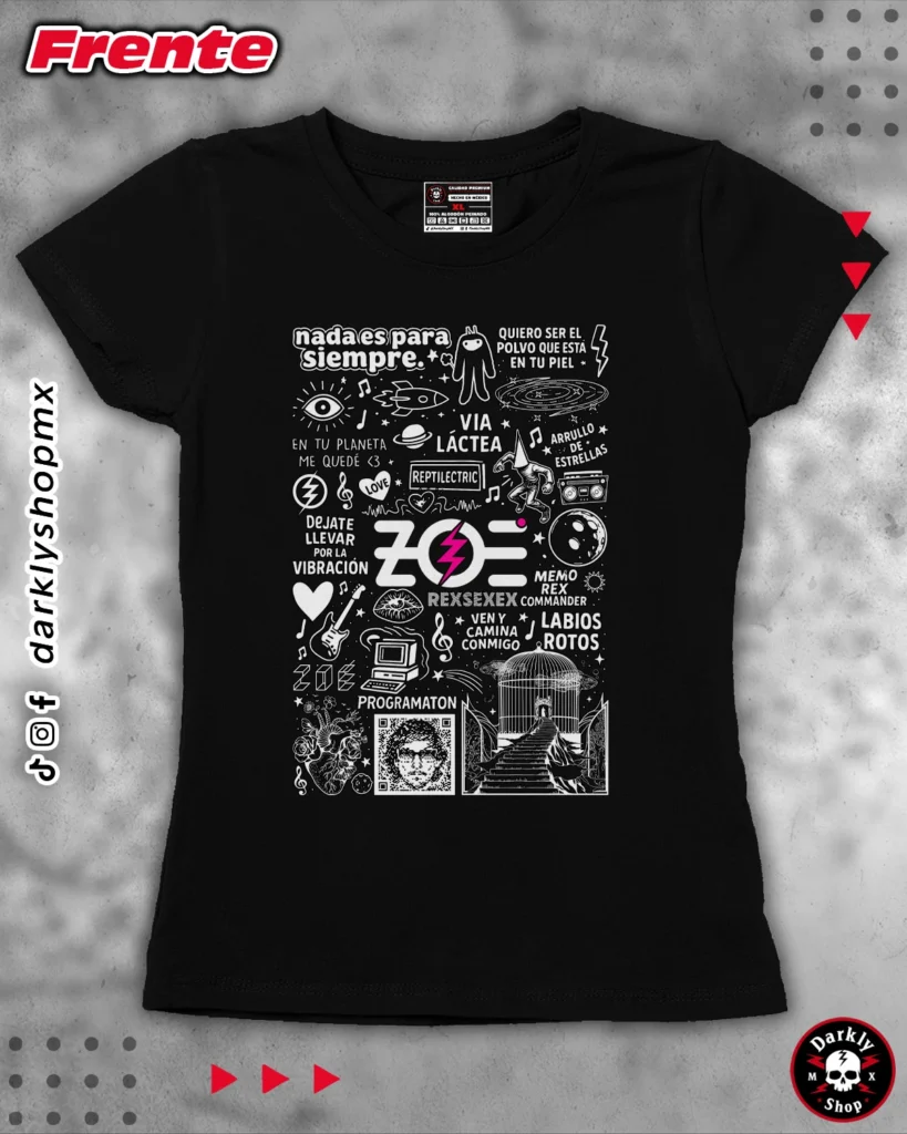 Playera ZOE Collage