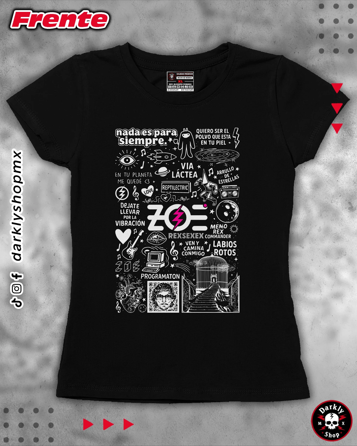 Playera ZOE Collage - Image 3
