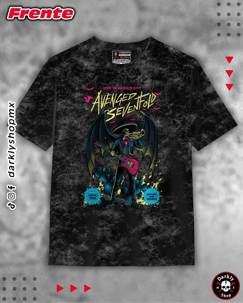 Playera Avenged AX7 Poster