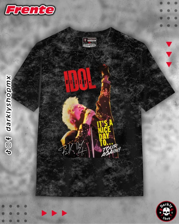 Playera Billy Idol