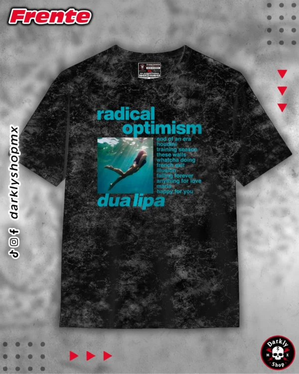 Playera Dua Lipa Radical Optimist