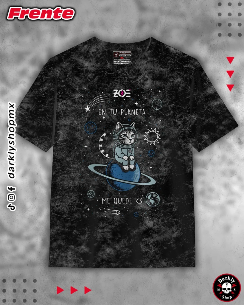 Playera gato ZOE México