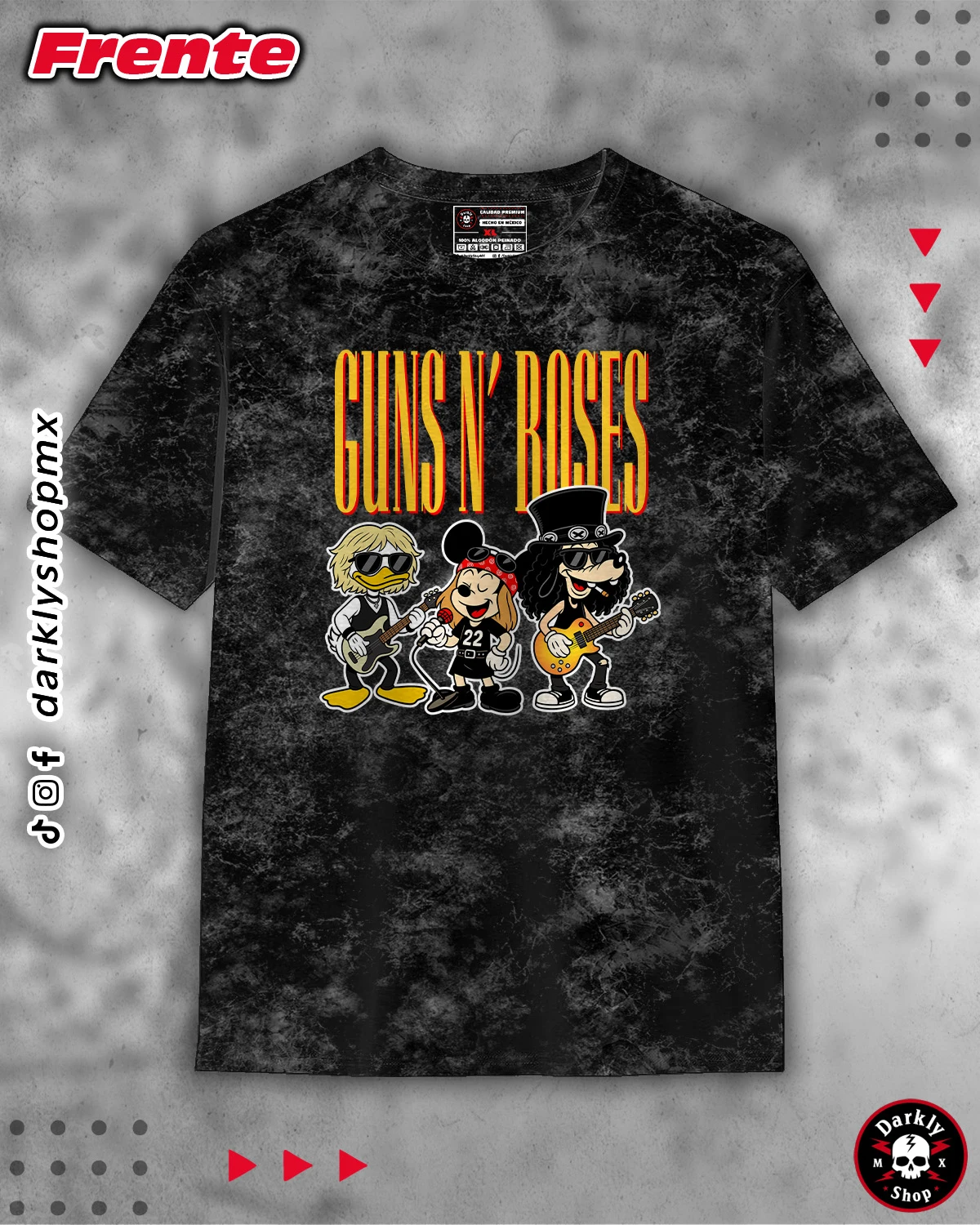 Playera Guns N