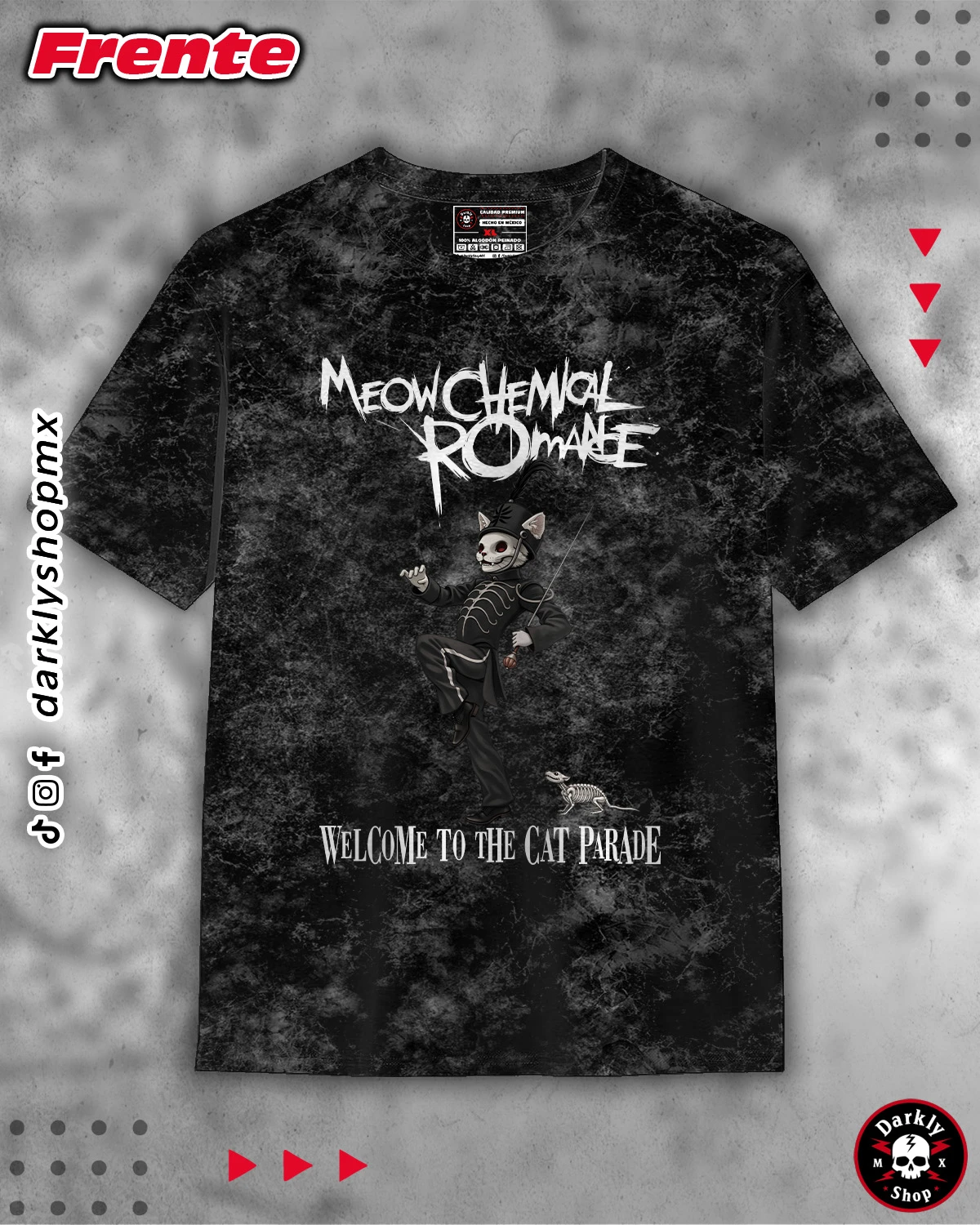 Playera Meowchemical Romance - Image 3