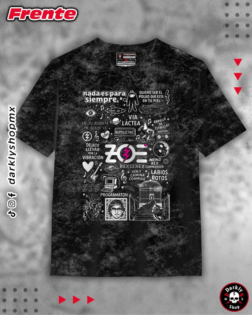 Playera ZOE Collage
