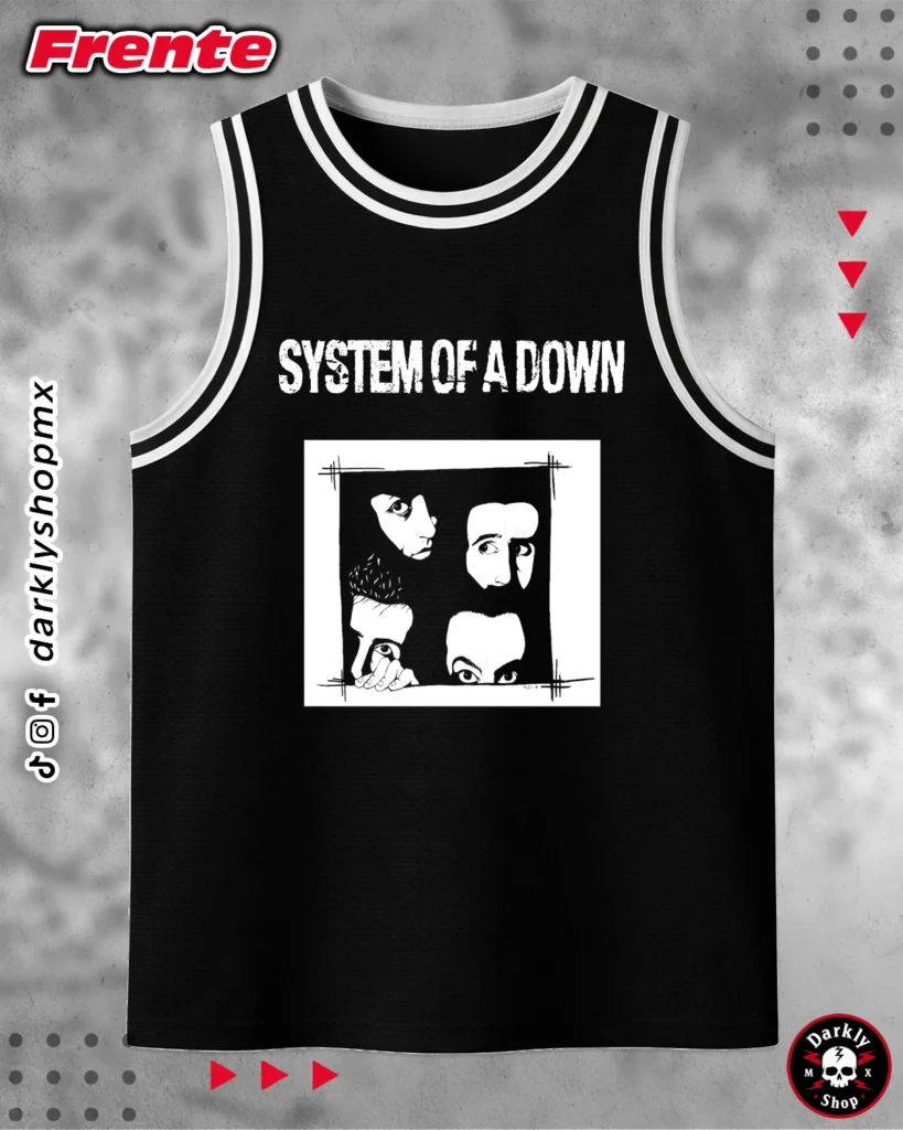 Jersey Basketball System of a Down