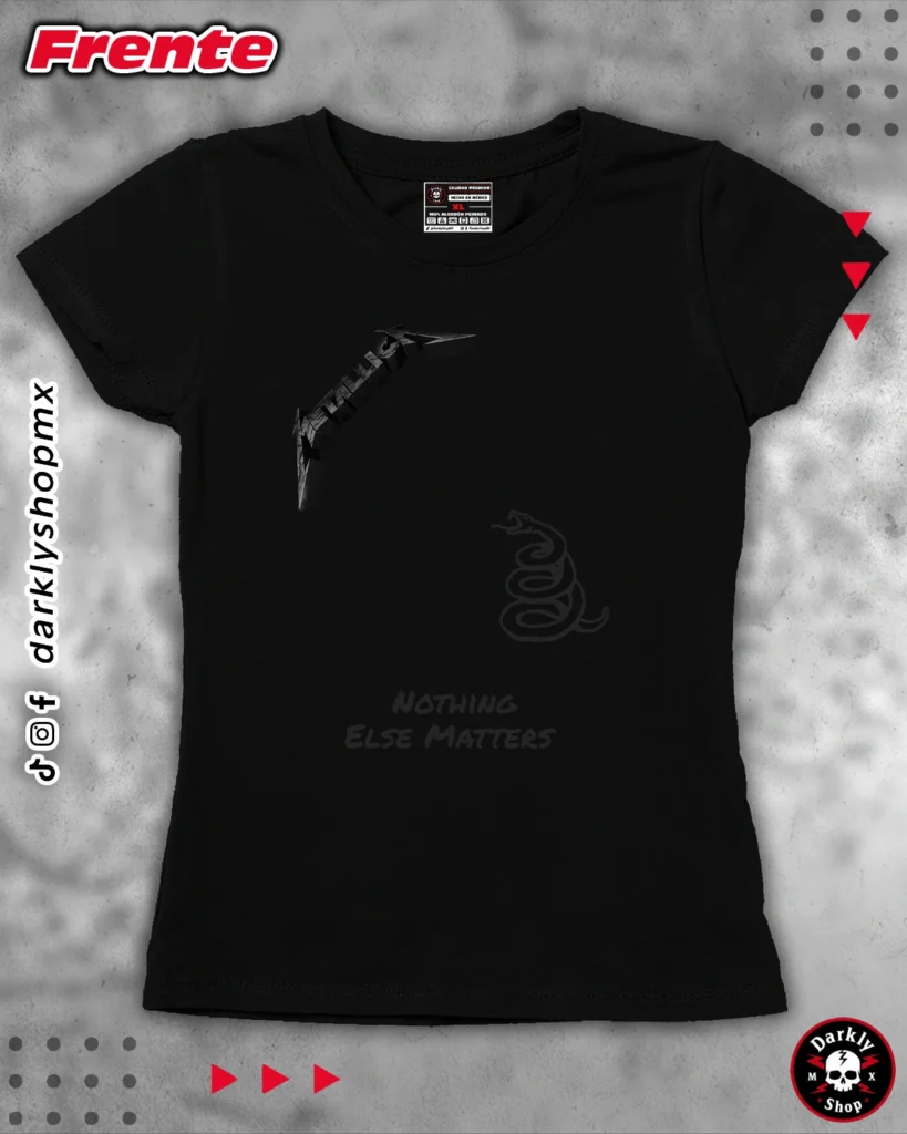 Playera Metallica Nothing Else Matters