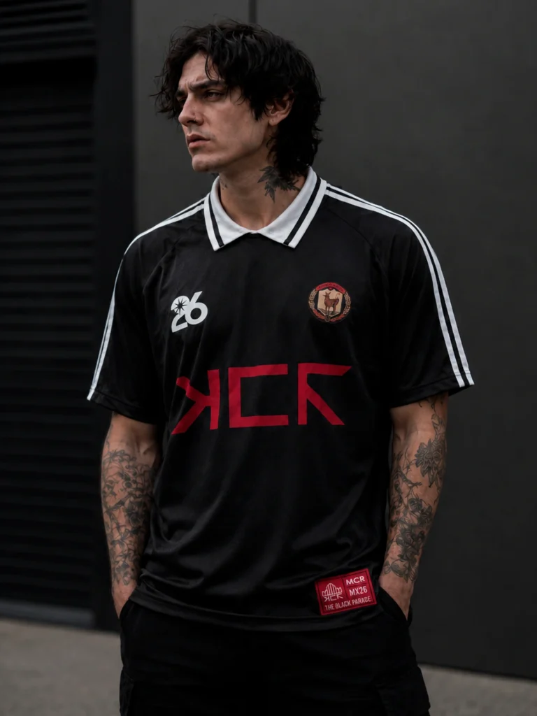 Jersey Soccer My Chemical Romance Draag