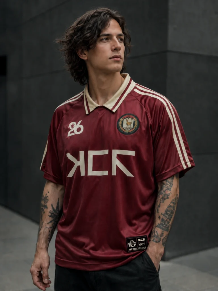 Jersey Soccer My Chemical Romance Draag