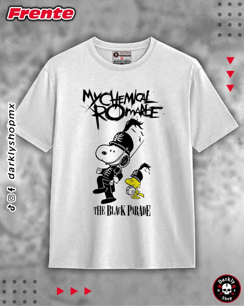 Playera My Chemical Romance x Snoopy