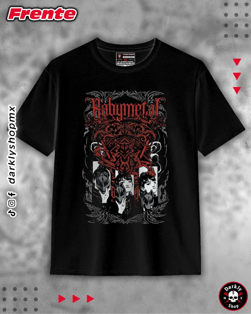 Playera Baby Metal México