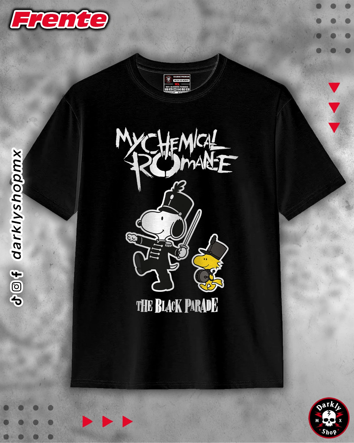 Playera My Chemical Romance X Snoopy - Image 1