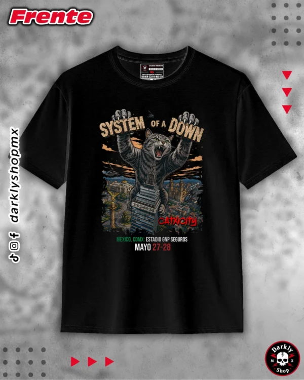 Playera System of a Down Catxicity
