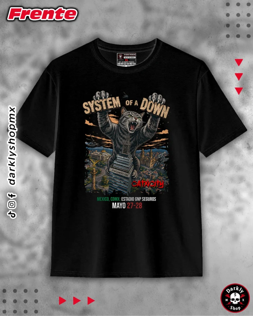 Playera System of a Down Catxicity