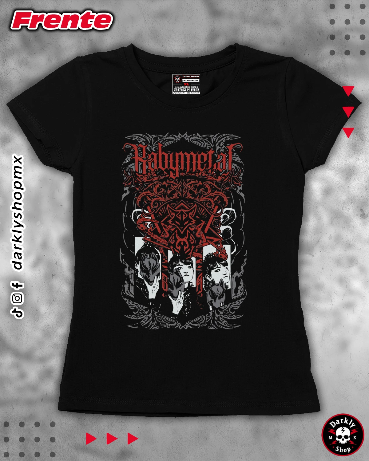 Playera Baby Metal México - Image 3