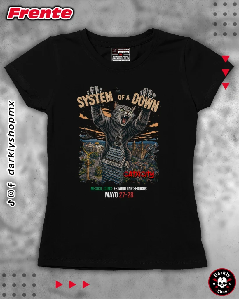 Playera System of a Down Catxicity