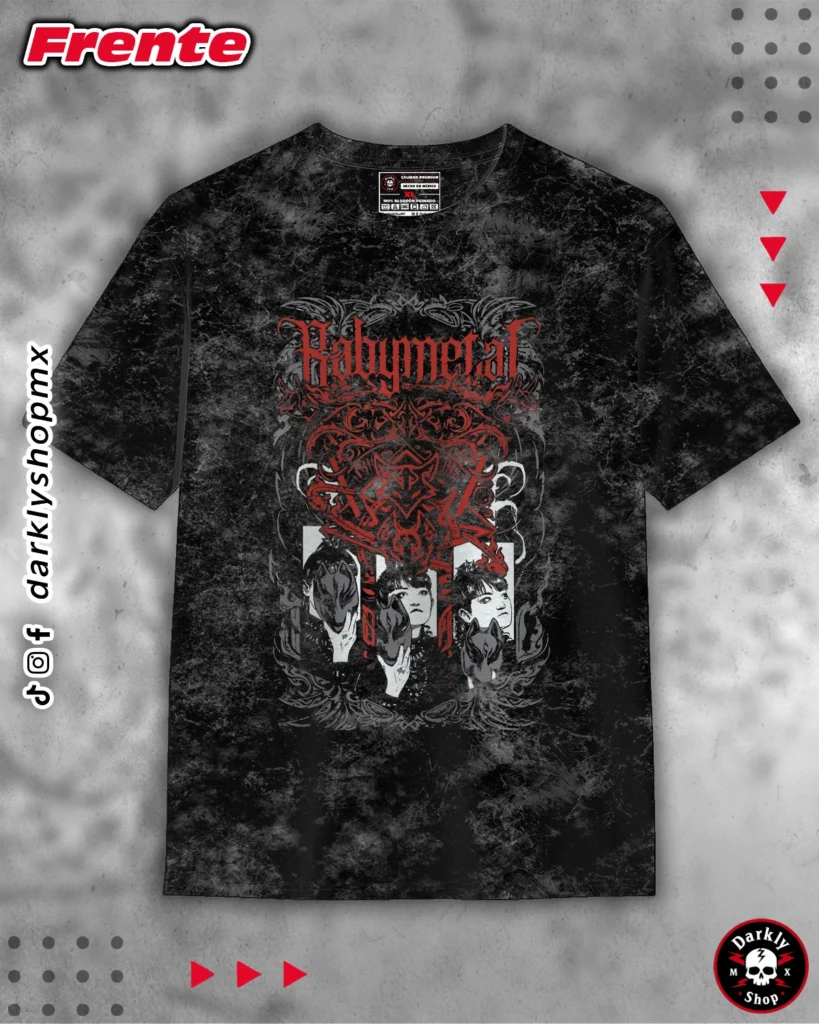 Playera Baby Metal México