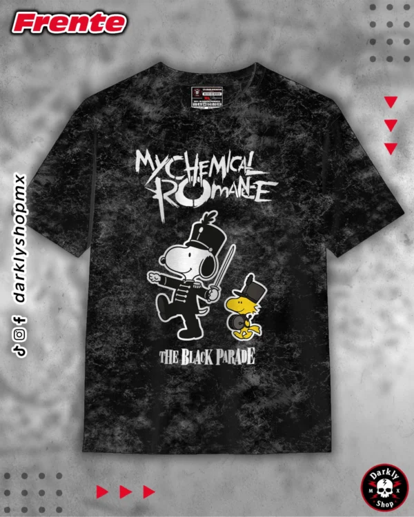 Playera My Chemical Romance X Snoopy