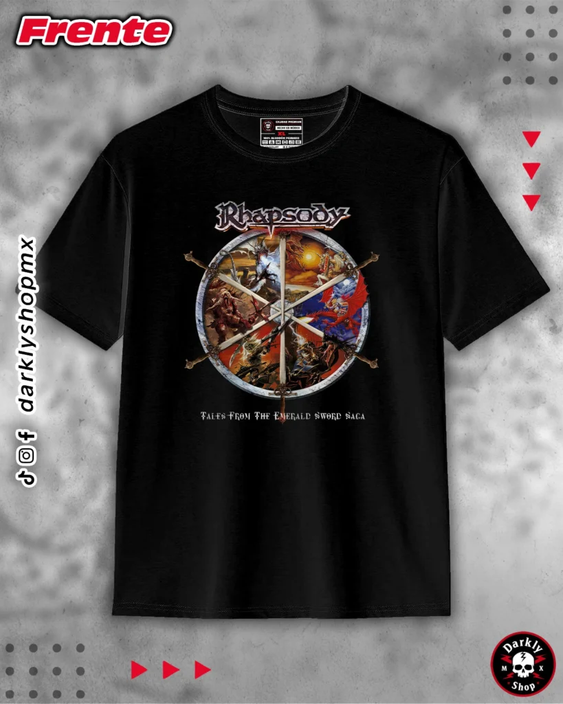 Playera Rhapsody Emerald Sword Saga